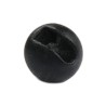 Textreme Tungsten Slotted Beads Matte Black