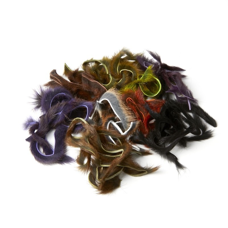 JMC Micro Rabbit Strip – Bandelettes fines de lapin pour petits streamers