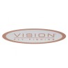 Vision Logo Ovale Aluminium