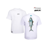 BKK T-Shirt manches courtes Casual Shirt-Tuna White
