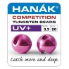 Billes tungstène Hanak UV+ - Rose foncé métallisé