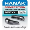 Corps tungstène Hanak Body+ - Nickel noir