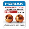 Billes tungstène fendues Hanak RS+ - Orange métallisé