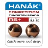 Billes tungstène fendues Hanak RS+ - Brun métallisé