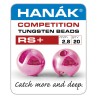 Billes tungstène fendues Hanak RS+ - Rose clair métallisé