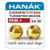 Billes tungstène fendues Hanak RS+ - Or