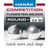 Billes tungstène Hanak Round - Argent