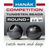 Billes tungstène Hanak Round - Nickel noir