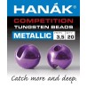 Billes tungstène Hanak Metallic - Violet clair