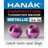 Billes tungstène Hanak Metallic - Rose