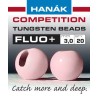 Billes tungstène Hanak Fluo UV+ - Rose clair