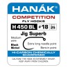 Hameçons sans ardillon Hanak H 450 BL