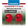Billes laiton Hanak Classic Fluo - Rouge