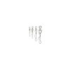 Flashmer Emerillon Coreen Nickelé A Attache Inox - X6