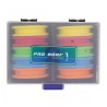 Flashmer Boite X10 Plioirs Rond en Mousse - Ø 65 X 18 mm - Coloris Assortis
