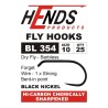 Hends BL354 - hameçon de force moyenne sans ardillon