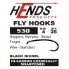 Hends 530 - hameçon pour nymphes et terrestres