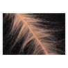 Brun clair : Noir LCH932 Hends Long Chenille Feathered - Chenille 9 cm